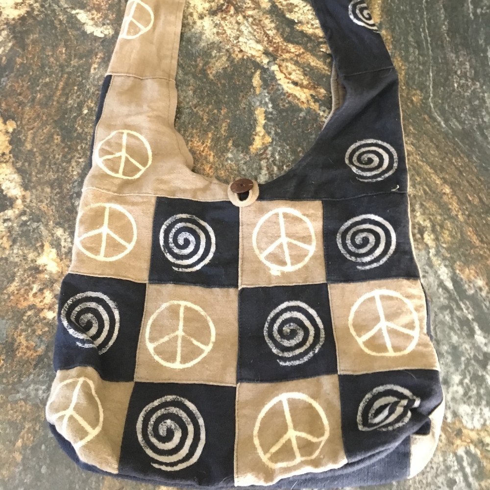 Hippie Hobo Boho Sling Crossbody Shoulder Bag